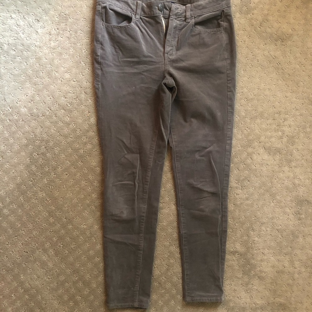 AE Grey Corduroy Pants